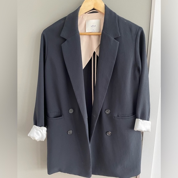 Wilfred Blazer - Cream silk cuff lining - Picture 1 of 6